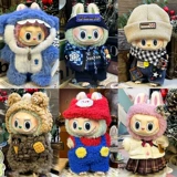 Labubu Labu Bu Coll Одежда для девочек Богиня Слепая коробка подвеска одно поколение второе поколение.