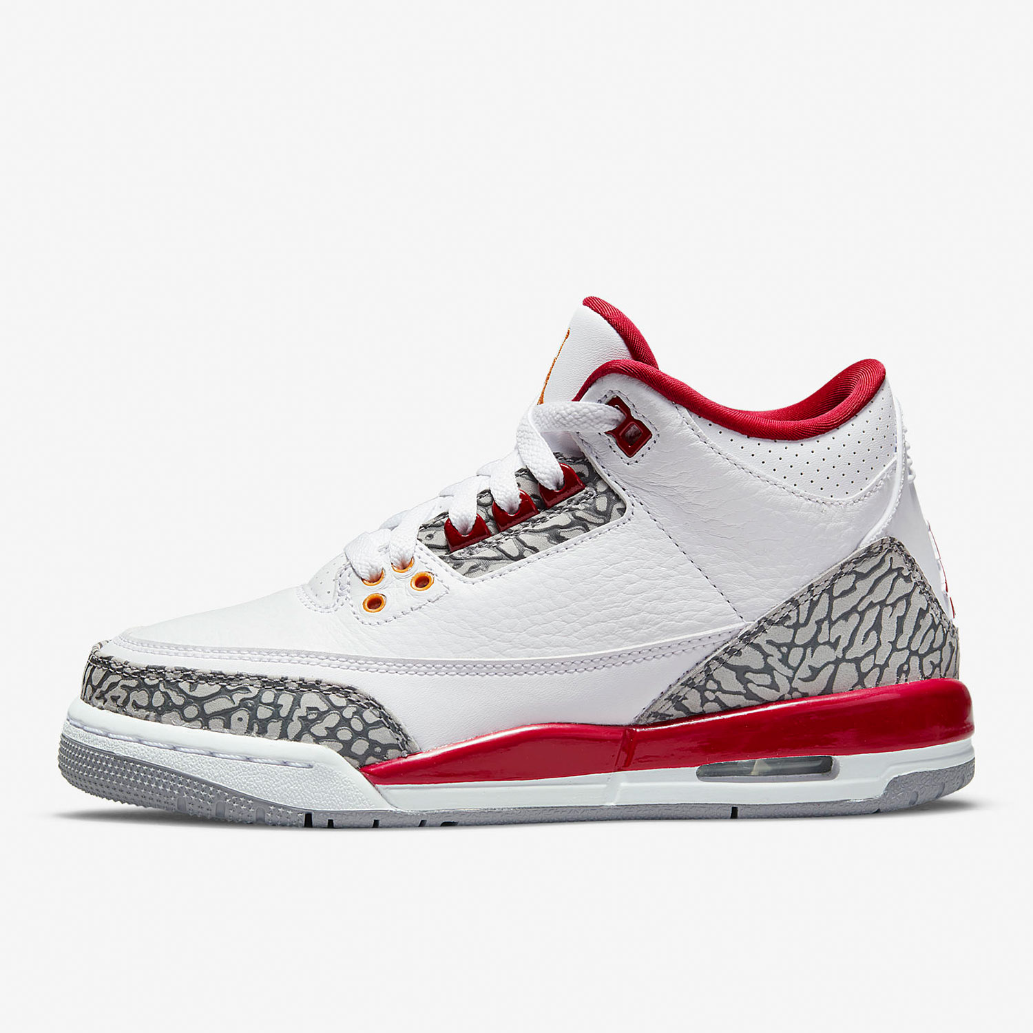 Nike/耐克正品AIR JORDAN 3 AJ3女子GS大童耐磨篮球鞋398614-126 - 图0