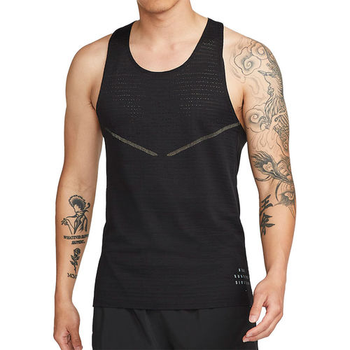 Nike/耐克正品夏季训练跑步透气男子运动圆领背心DM4776-010 - 图3