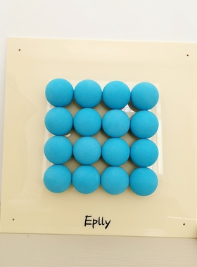 原创克莱因蓝小球blue艺术装置