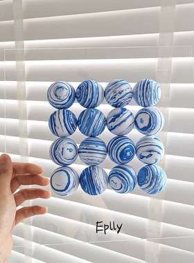 原创设计立体小球艺术装饰画摆件