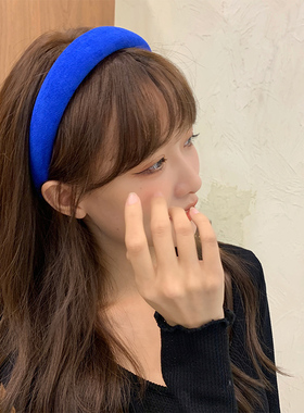 发箍女秋冬复古高级感高颅顶头箍