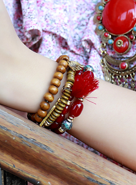 波西米亚风百搭多层饰品手串