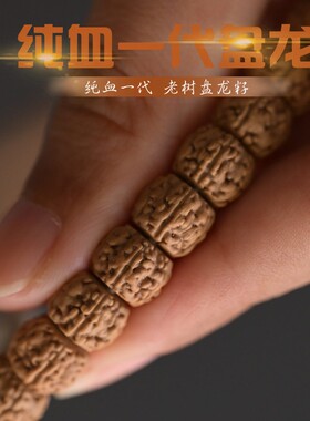2026「收藏级」纯血一盘龙纹麦穗龙小金刚菩提爆肉双龙纹藏式108
