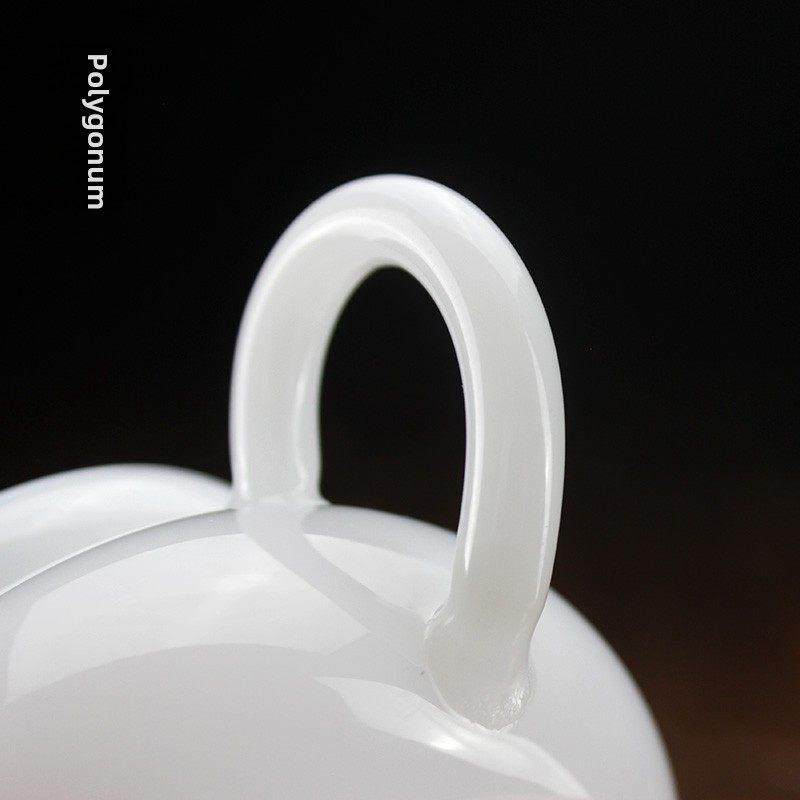 聚心堂白玉瓷公平杯白瓷公杯茶隔板陶瓷茶海功夫茶具柄共用杯,淘宝优惠券,粉丝福利购,淘宝优惠卷