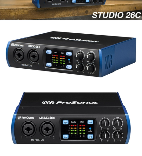 Presonus Studio 24C 26C 68C 1810C 1824C Звуковая карта k Song Game Live