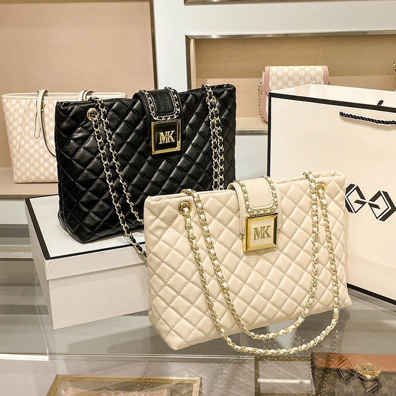 mk 2021新款时尚菱格托特包包 惠派旗舰女士包袋