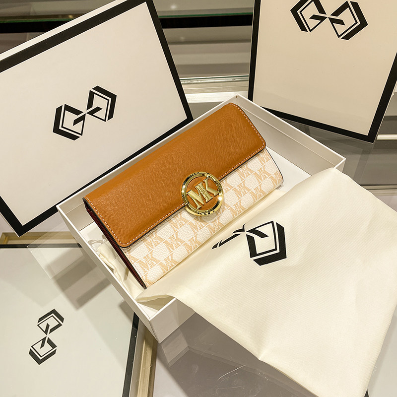 mk长款2021新款时尚小众设计女钱包 惠派旗舰女士包袋