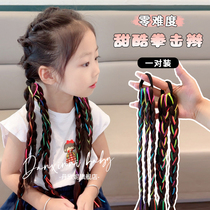 Children Wig Braid Girl Girl Boxing Braid Braid Girl Sloth Girl Sloth Hair Ring Dirty Braid Hair Leather Fascia