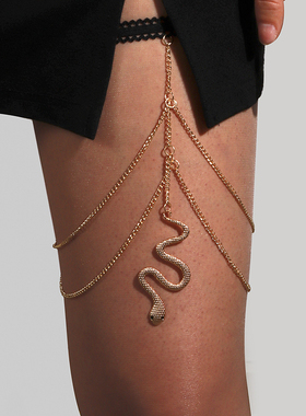 New Bohemian Shiny Rhinestones Leg Chain for Women Sexy