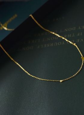 fashion Stainless Steel Necklace 2022 Love Clavicle Chain