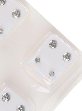 24pcs=12Pairs Surgical Steel Ear Studs Earrings Set Medical