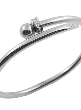 Stainless Steel Gold Color Crystal Bracelets Luxury Brand