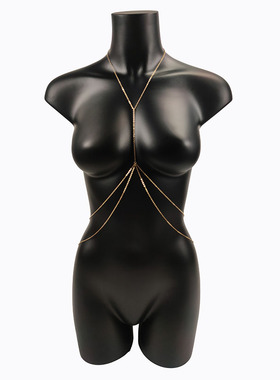 Body Jewelry Sexy Chest Chain Bikini Belly Chains for Women