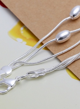 925 Stamped Silver bracelet chain fashion design product