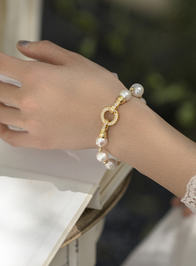 New Imitation Pearl Luxury Bracelet for Women Classic