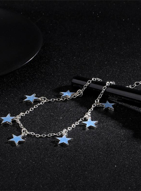 Fashion Anklets For Women Little Star Heart Flower Glow in