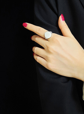 Stainless steel bare body ring ins cold and cool 18K gold ri