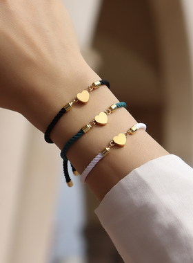 2023 Classic Heart Women Bracelet Fashion Romantic Handmade