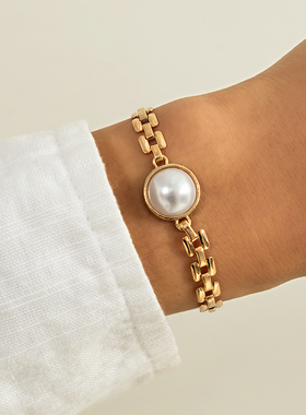 2023 Simple Imitation Pearl Choker Necklaces for Women