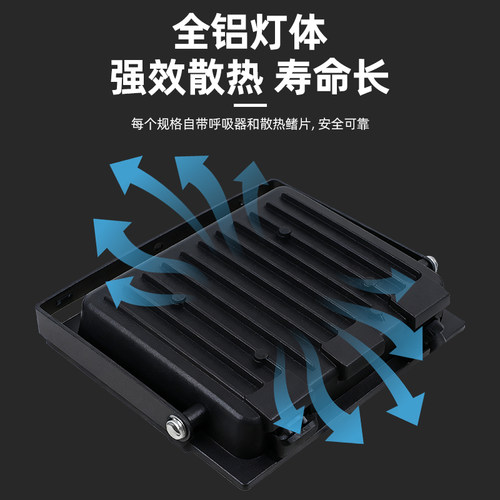 飞利浦投光灯BVP118 led投光灯户外防水超亮射灯室外泛光灯射灯 - 图2