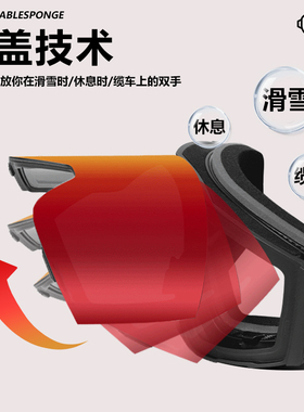 滑雪护目镜防雪盲症可戴眼镜磁吸