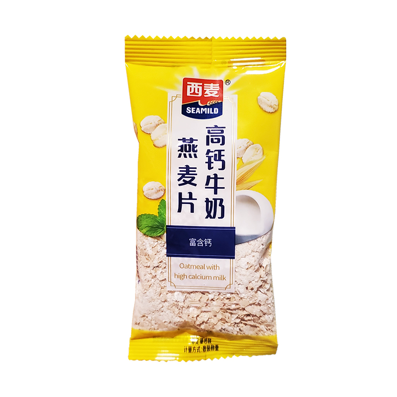 西麦燕麦片高钙牛奶独立小包装无蔗糖谷物豆浆麦片早餐冲饮代餐