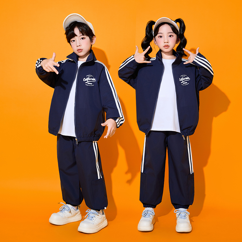 元旦儿童演出服小学生运动会秋季班服啦啦操合唱表演服幼儿园园服 - 图1