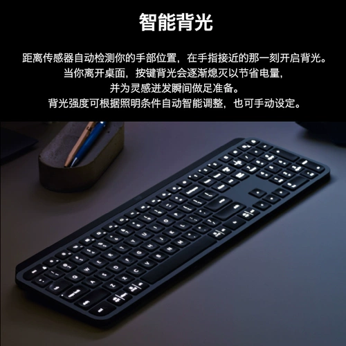 Logitech, беспроводная клавиатура для коммерческого использования, мышка, элитный комплект для офиса *S с зарядкой, bluetooth