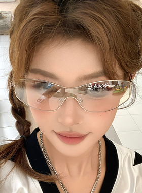 2025新款欧美风水银色太阳镜