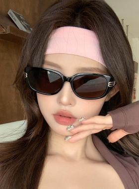 韩版复古多边形太阳镜女潮