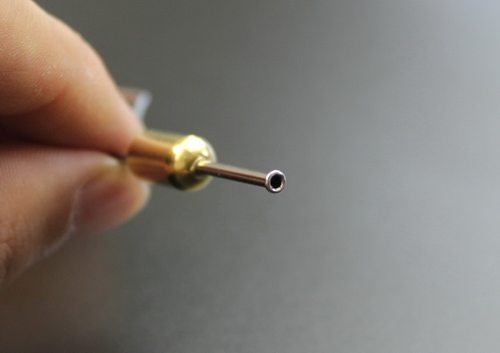 迈威毛钩绑制工具子弹头绕线器绑钩器缠线器10.5cm线轴夹03 - 图2