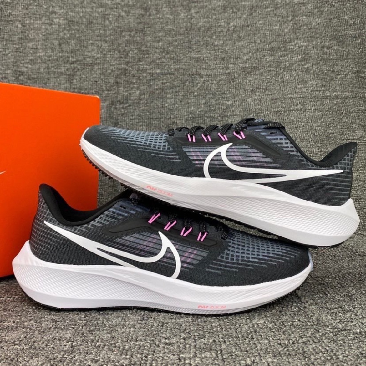 NIKE AIR ZOOM PEGASUS 39 飞马39低帮运动休闲跑步鞋DH4071-010 - 图1