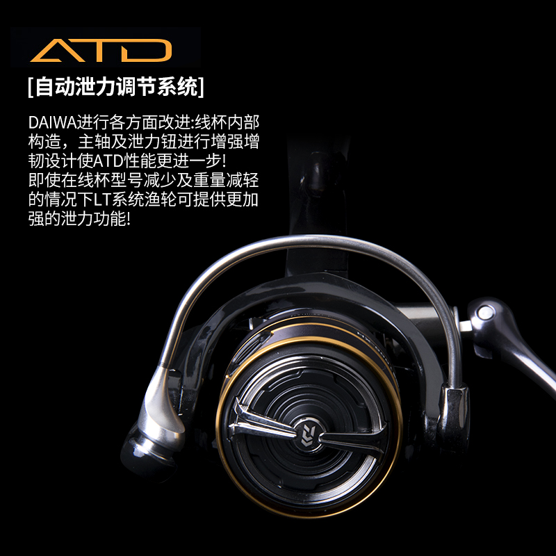 DAIWA达亿瓦LEGALIS纺车轮达瓦来个梨路亚轮金属线杯渔轮钓鱼轮 - 图1