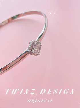 听之◆绝黛佳人 原创设计独家赫本方钻项圈礼服项链复古vintage风