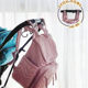 American Skip hop mommy bag, backpack, fashionable accompanying mother bag, lightweight portable large capacity when going out