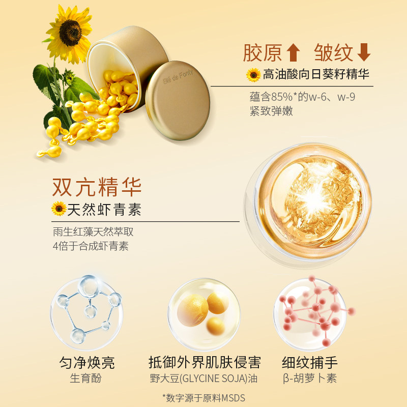 【天猫优选榜】枫缇向日葵美颈胶囊 枫缇颈霜