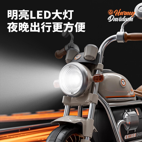 2025新款儿童电动摩托车宝宝1到3岁周岁礼物可坐人遥控卡丁车玩具 - 图3