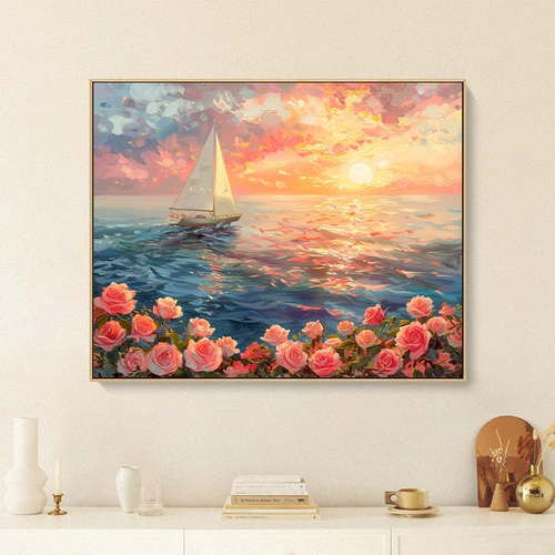 Цифровой акрил для рисования, раскраска, масляная краска, «сделай сам», 2025 года, новая коллекция, ручная роспись