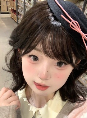 黑色丝绒蝴蝶结礼帽少女jk圆顶