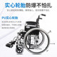 Yingke Medical Manual Wheelchair Steel Tube Reinforced Durable Pneumatic Tire-Free Lightweight Folding Wheelchair for the Elderly