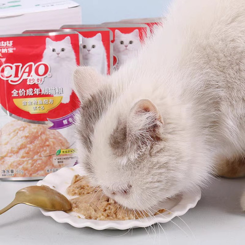 伊纳宝妙好鲜湿粮餐包营养美味猫条鸡肉小鱼汤包猫零食宠物猫罐头 - 图3