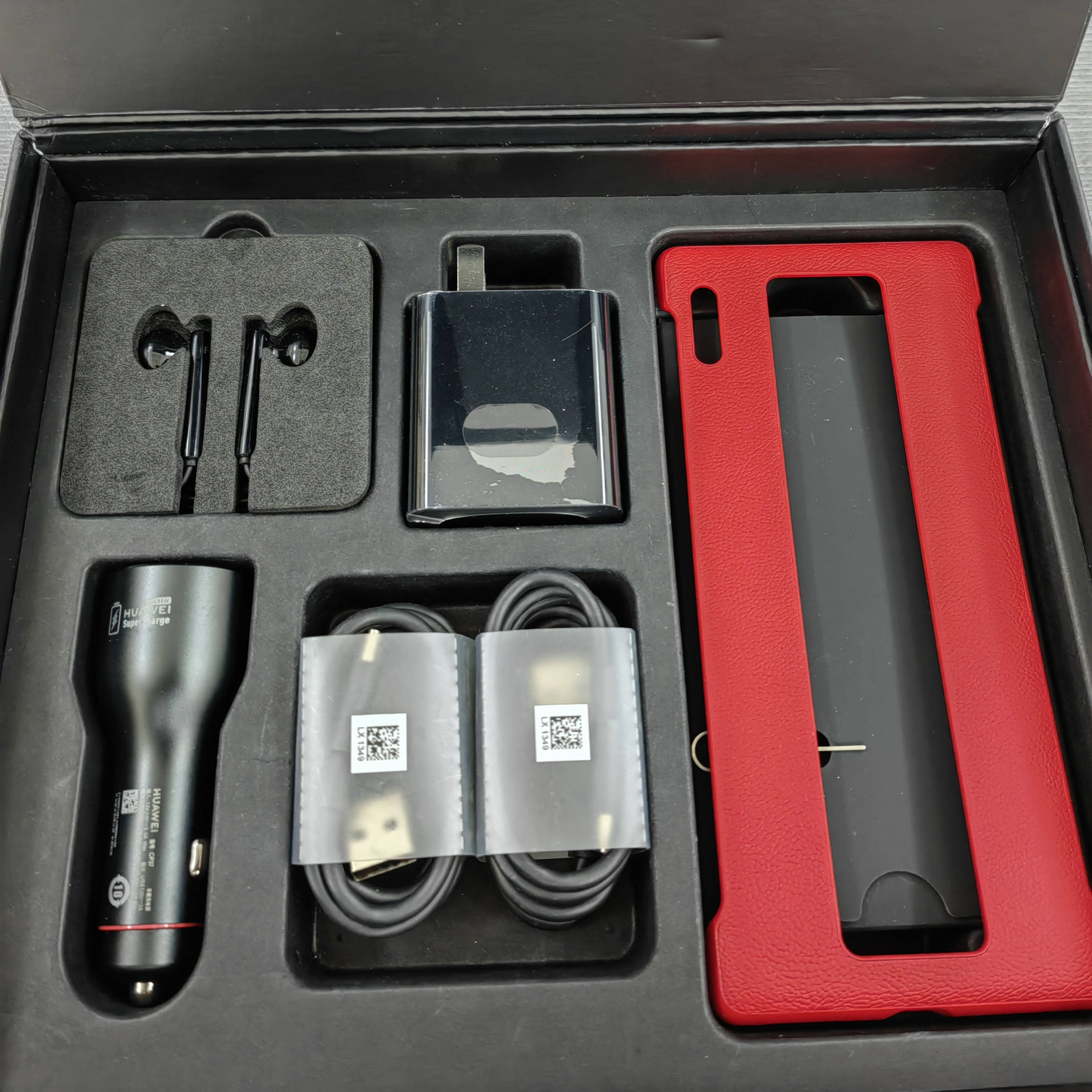 华为 mate30rs 保时捷原厂40w闪充10v 4a数据线耳机原机手机壳