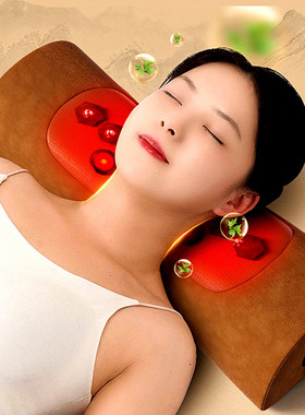 颈椎按摩枕助眠枕护颈枕