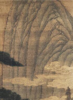 画复制品周臣香山九老图轴工笔画人w物画国画艺术微喷临摹装饰画