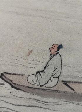 君壁山水国p画水墨画艺术微喷复制画一比一宣纸画心装饰画