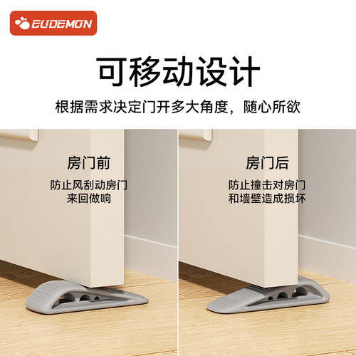 门塞阻门器挡门防撞门挡房门门缝门楔子堵门防风关门固定器门阻器 - 图3