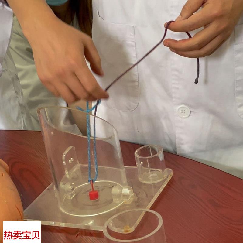 医博BIX-LF6外科打结u技能训练模型手术血管缝合打结训练教学模型 - 图2