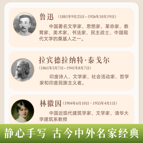 【手写体字帖】书行字愈时光静心手写体女生速成漂亮字临摹纸写字帖成人学生书法每日一练修身养性钢笔字硬笔美文名句素材练习字帖 - 图2