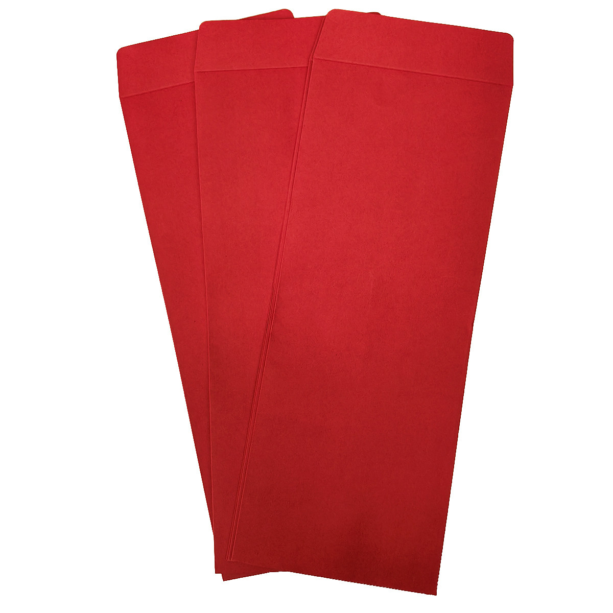 红色信封加厚纸面12X30厘米择日婚庆长条红色信封大红纸书写流利,淘宝优惠券,粉丝福利购,淘宝优惠卷